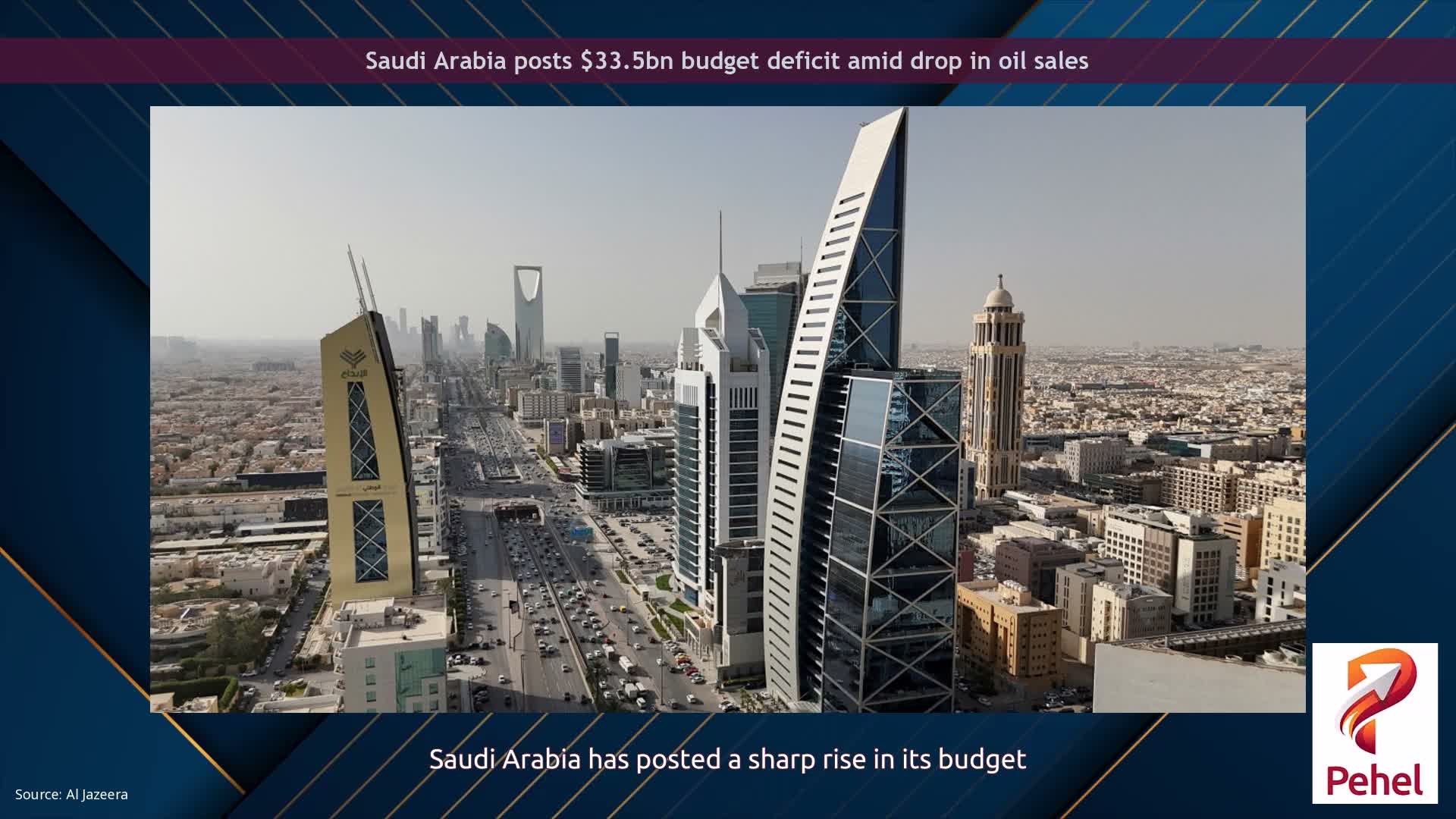 Saudi Arabia posts $33.5bn budget deficit amid drop in oil sales