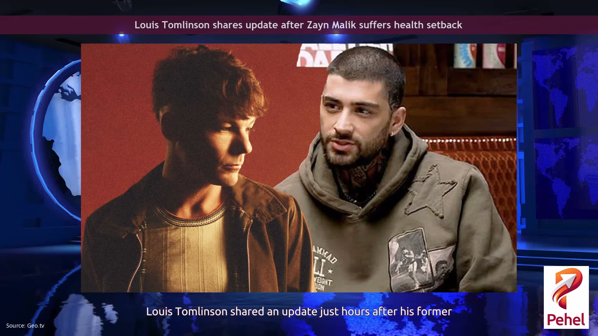 Louis Tomlinson shares update after Zayn Malik suffers health setback