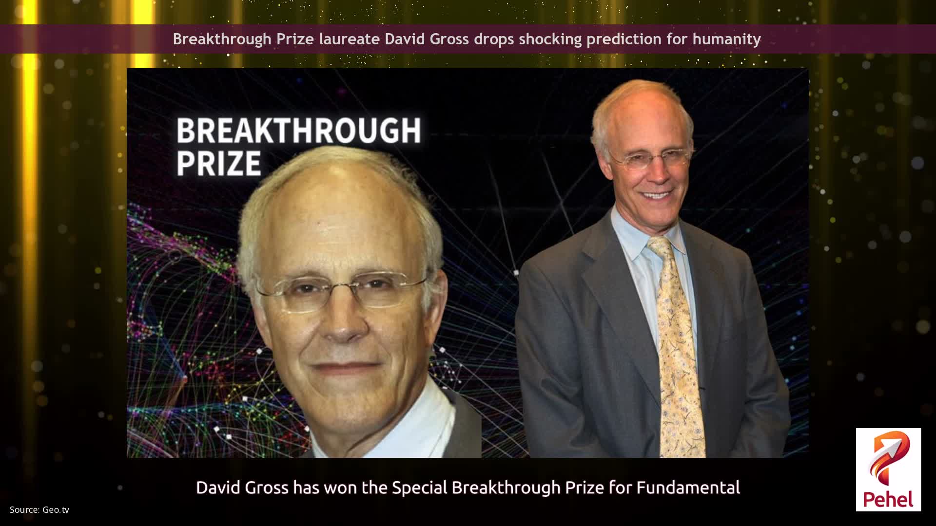 Breakthrough Prize laureate David Gross drops shocking prediction for humanity