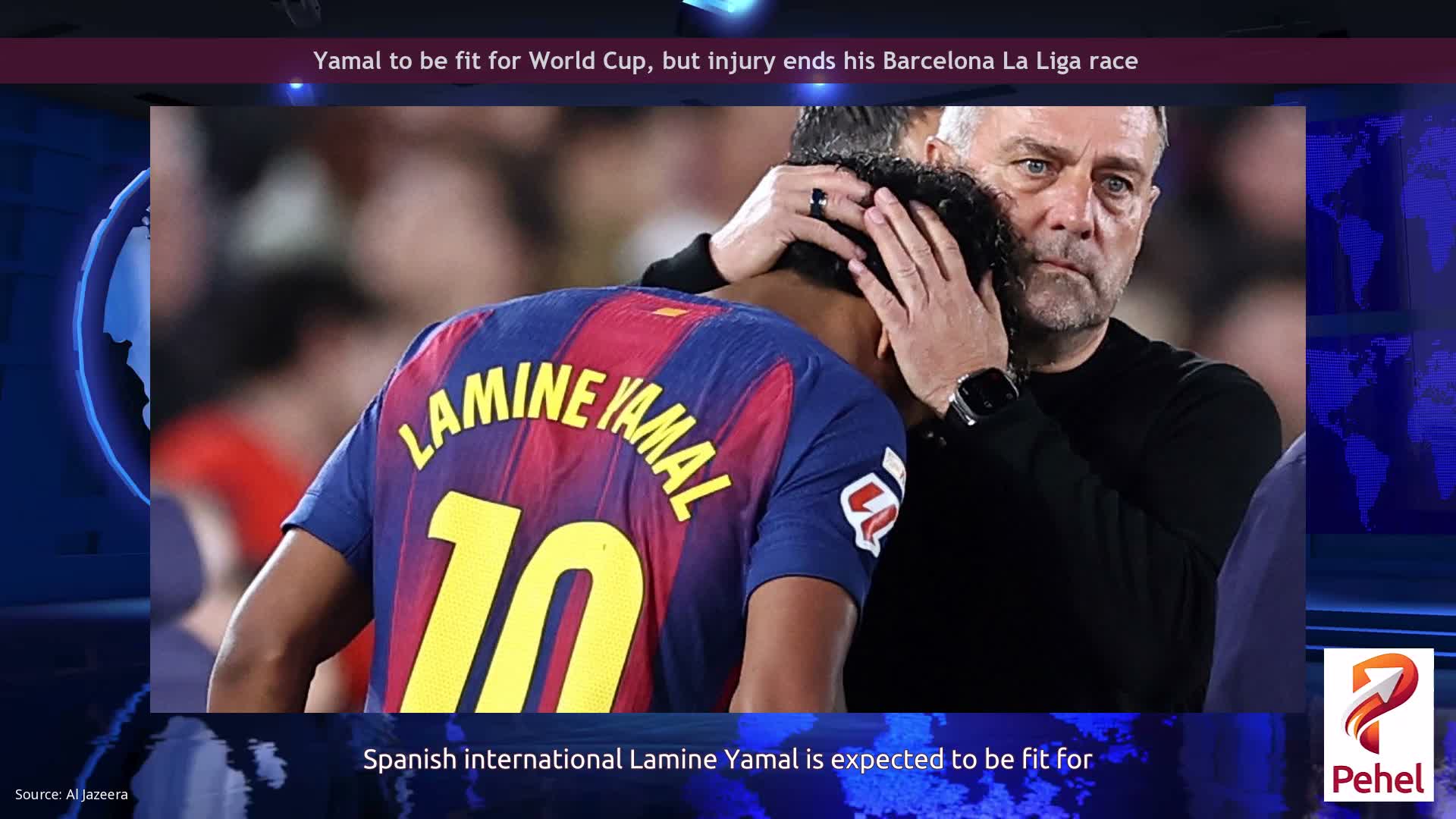 Yamal to be fit for World Cup, but injury ends his Barcelona La Liga race