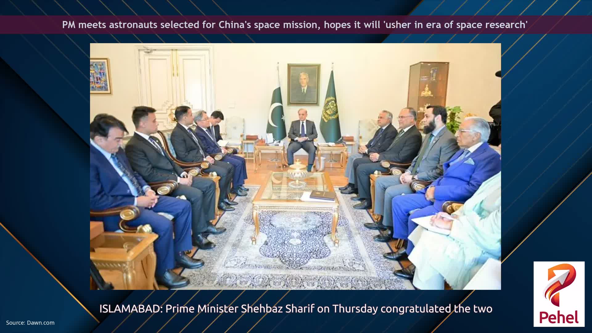 PM meets astronauts selected for China's space mission, hopes it will 'usher in era of space research'