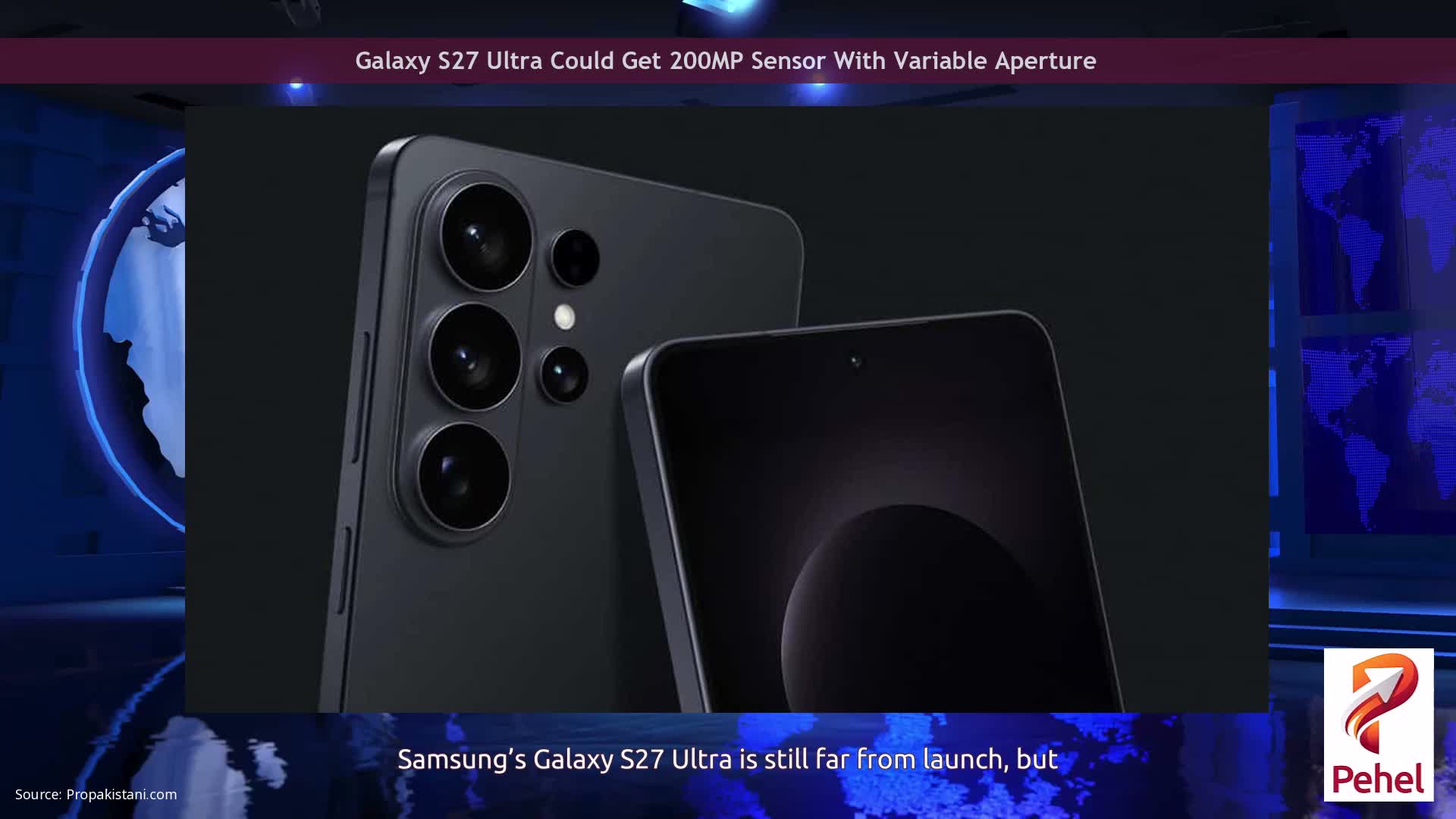 Galaxy S27 Ultra Could Get 200MP Sensor With Variable Aperture