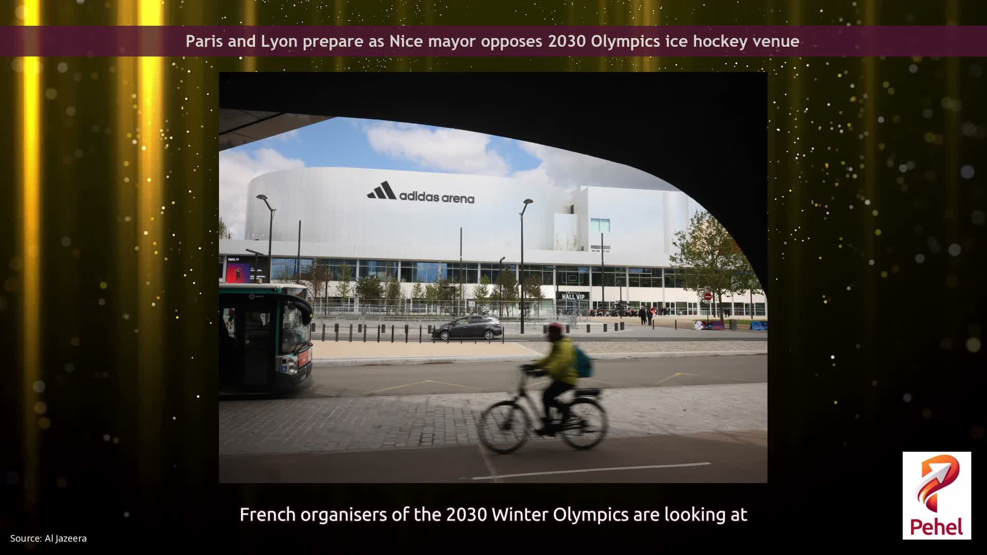 Paris and Lyon prepare as Nice mayor opposes 2030 Olympics ice hockey venue