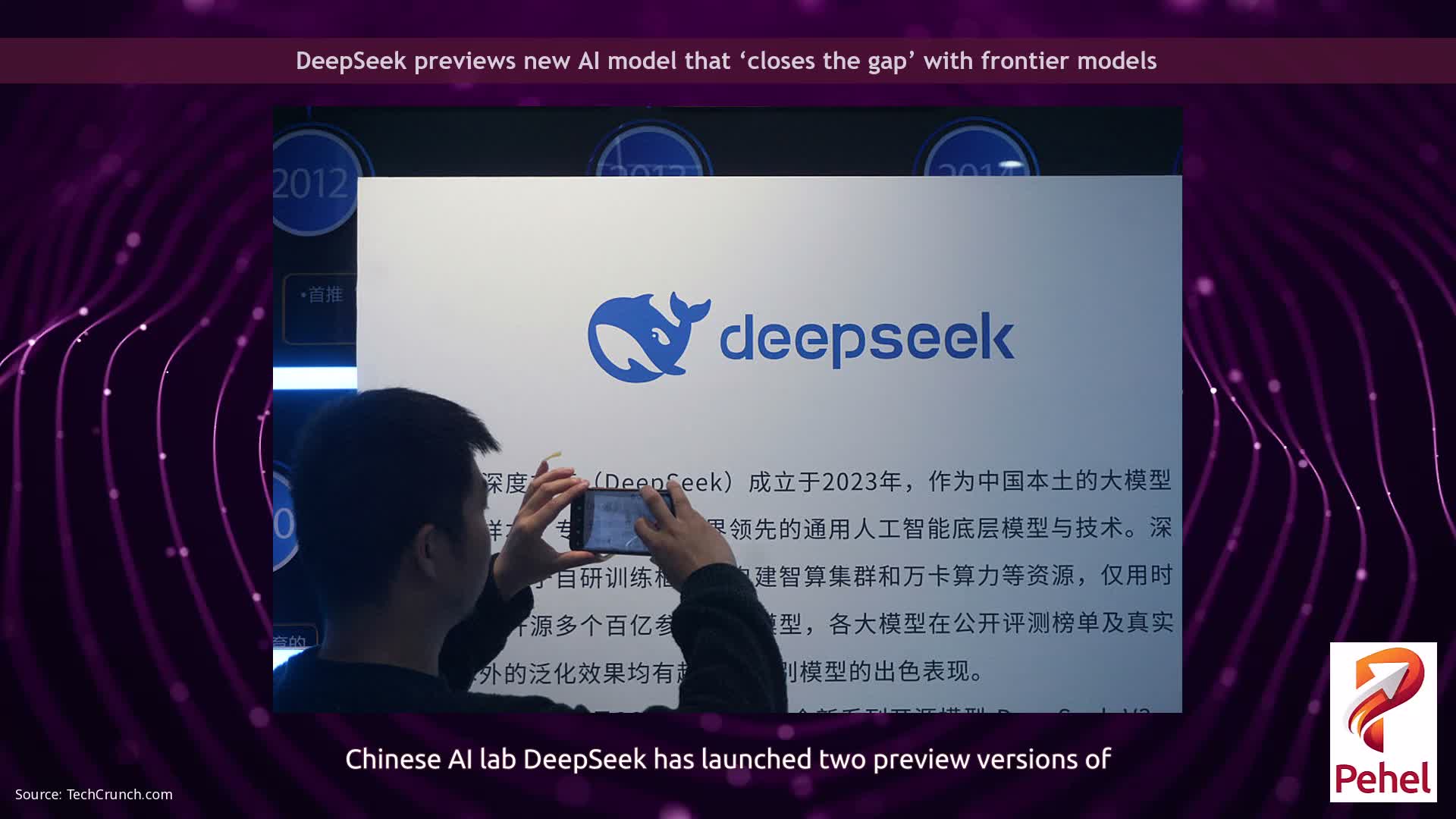 DeepSeek previews new AI model that ‘closes the gap’ with frontier models