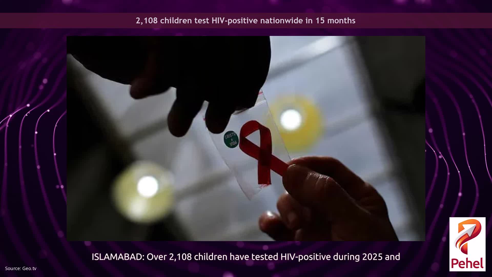 2,108 children test HIV-positive nationwide in 15 months