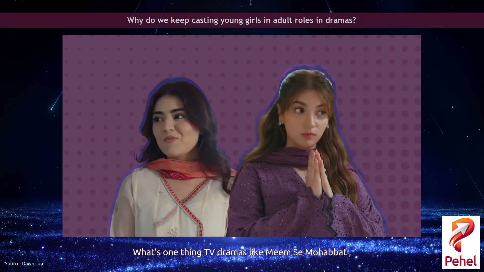 Why do we keep casting young girls in adult roles in dramas?