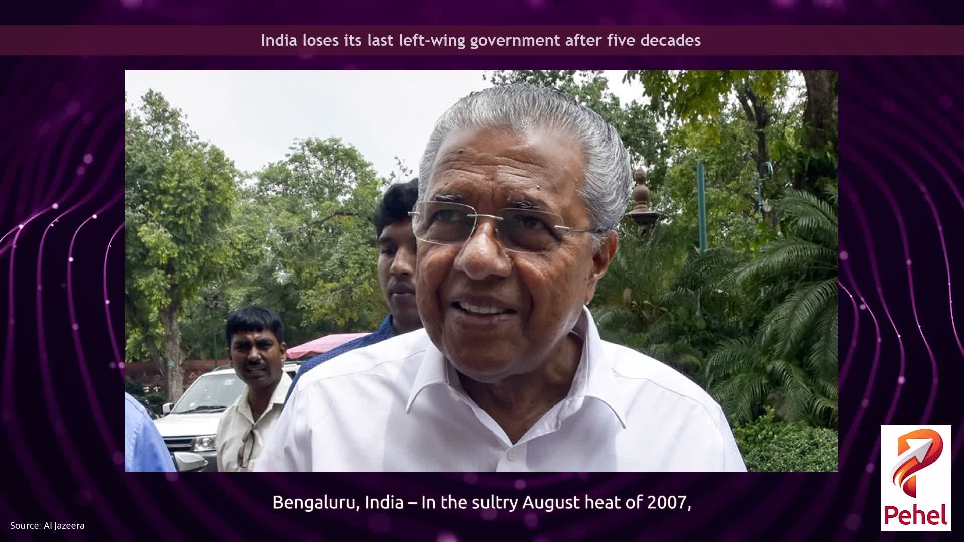 India loses its last left-wing government after five decades