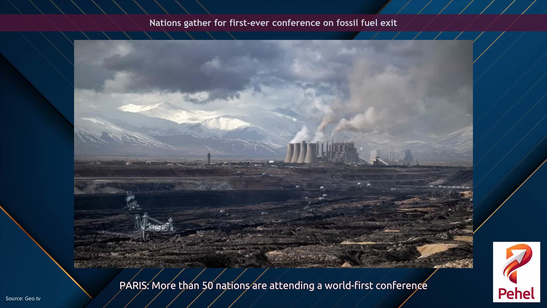 Nations gather for first-ever conference on fossil fuel exit