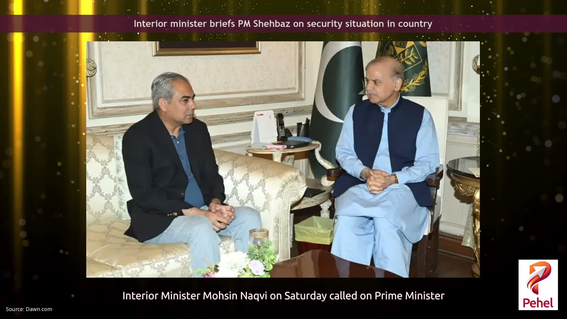Interior minister briefs PM Shehbaz on security situation in country