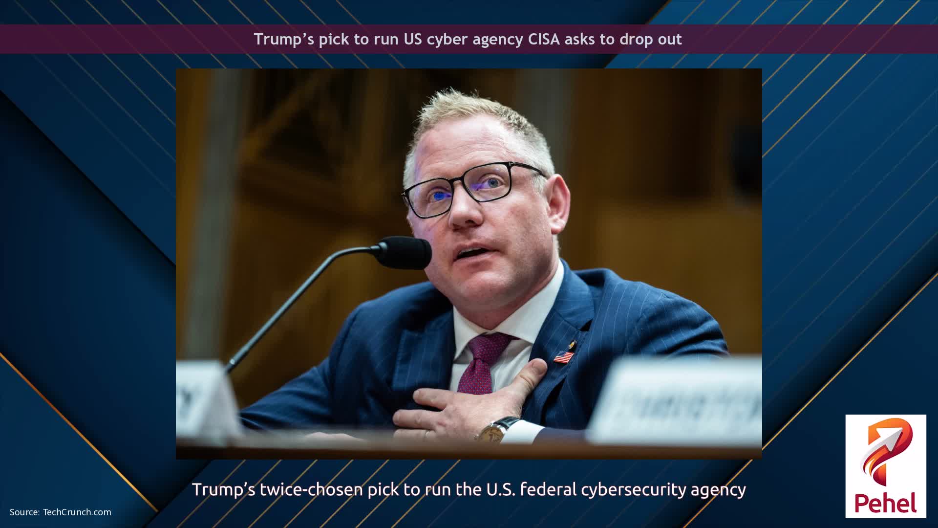 Trump’s pick to run US cyber agency CISA asks to drop out