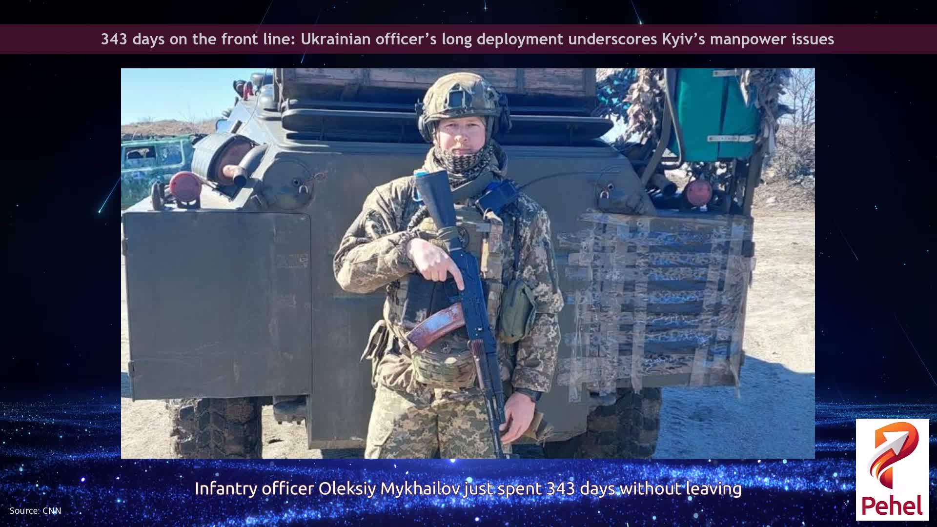 343 days on the front line: Ukrainian officer’s long deployment underscores Kyiv’s manpower issues