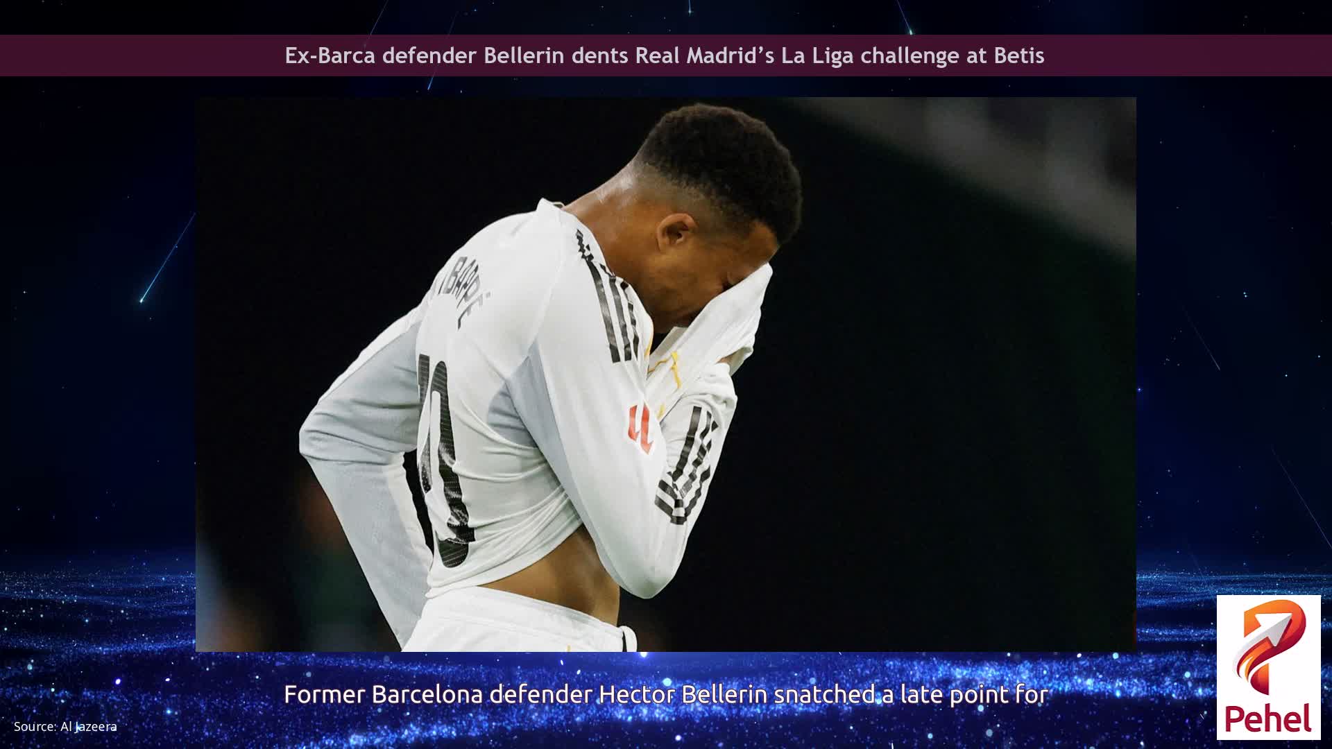 Ex-Barca defender Bellerin dents Real Madrid’s La Liga challenge at Betis