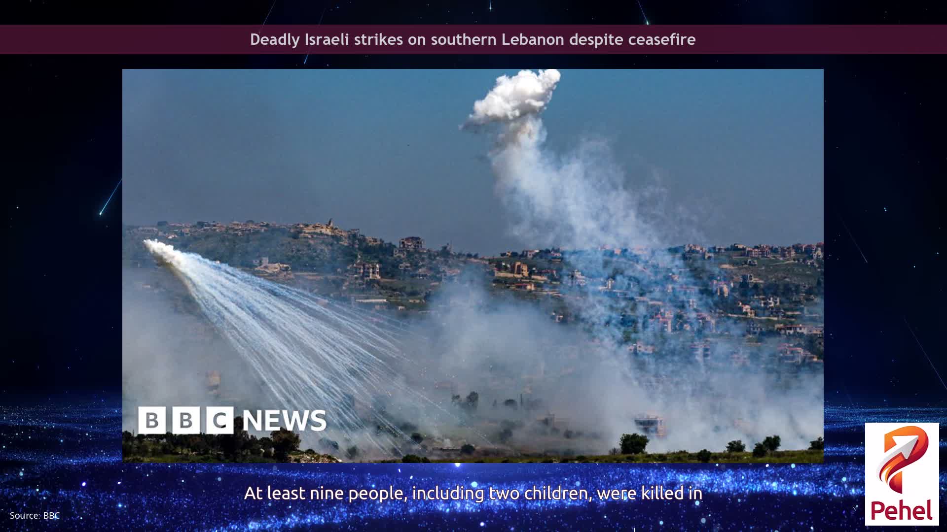 Deadly Israeli strikes on southern Lebanon despite ceasefire