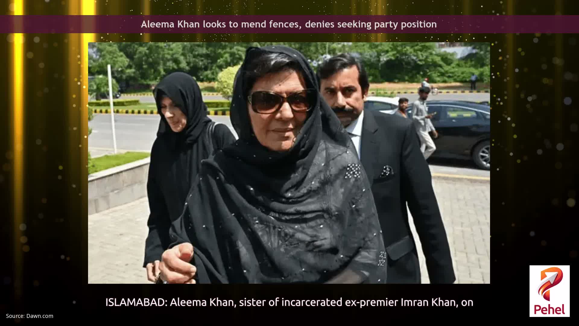 Aleema Khan looks to mend fences, denies seeking party position