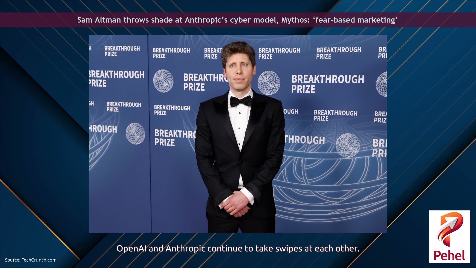 Sam Altman throws shade at Anthropic’s cyber model, Mythos: ‘fear-based marketing’