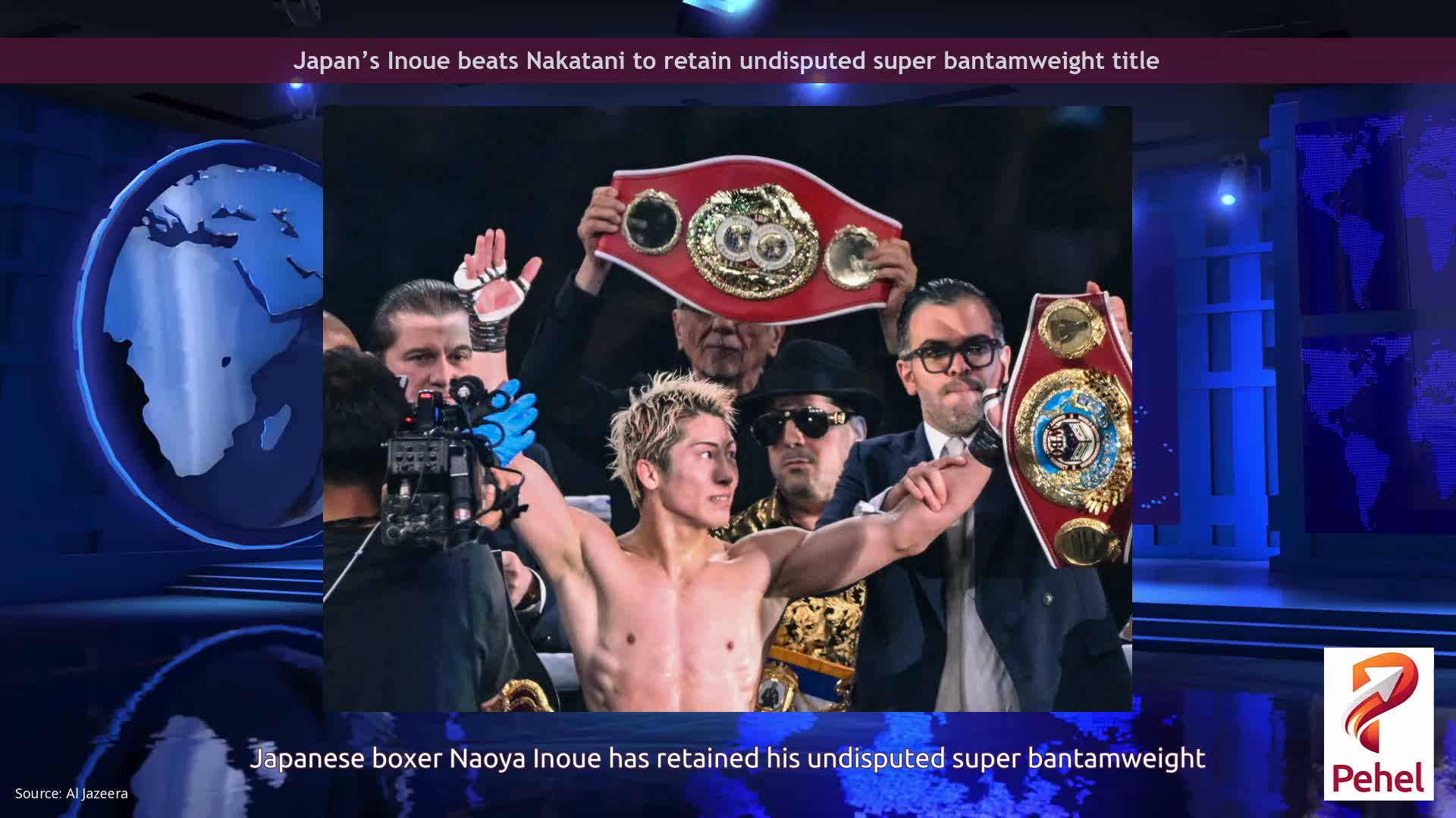 Japan’s Inoue beats Nakatani to retain undisputed super bantamweight title