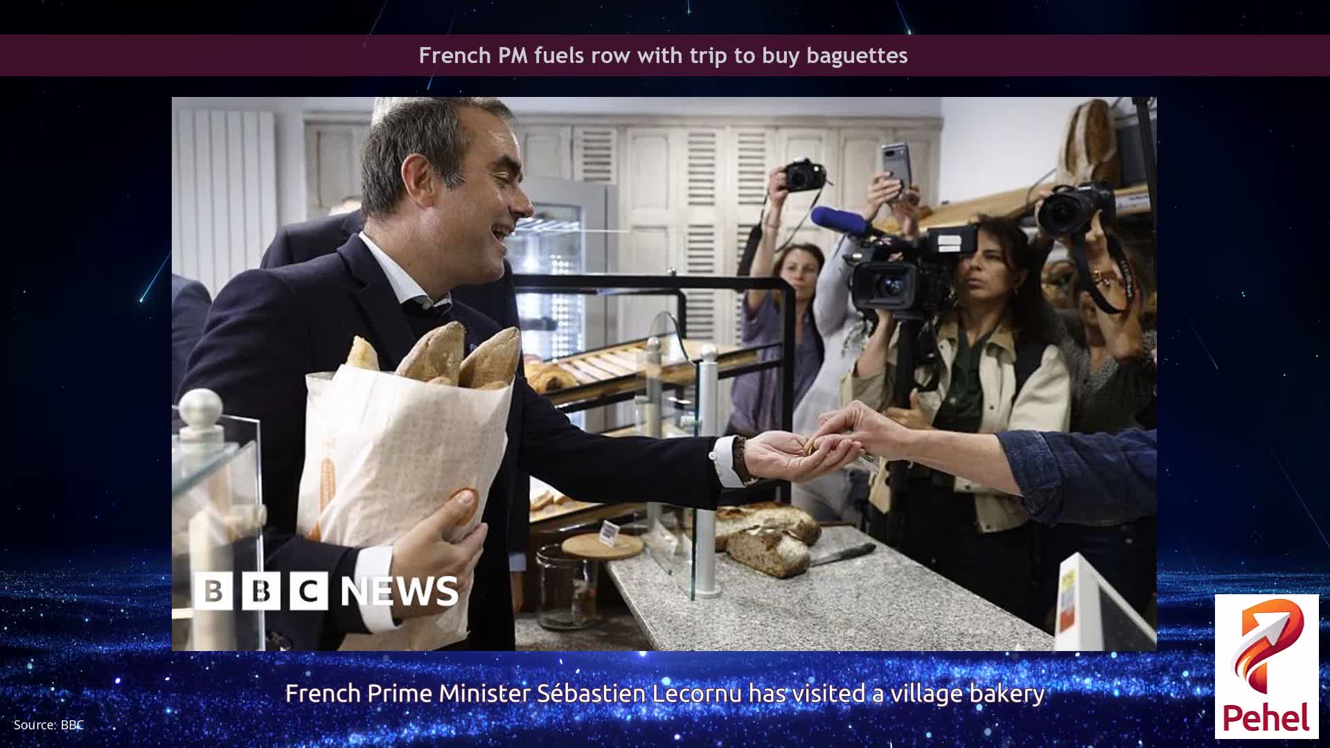 French PM fuels row with trip to buy baguettes