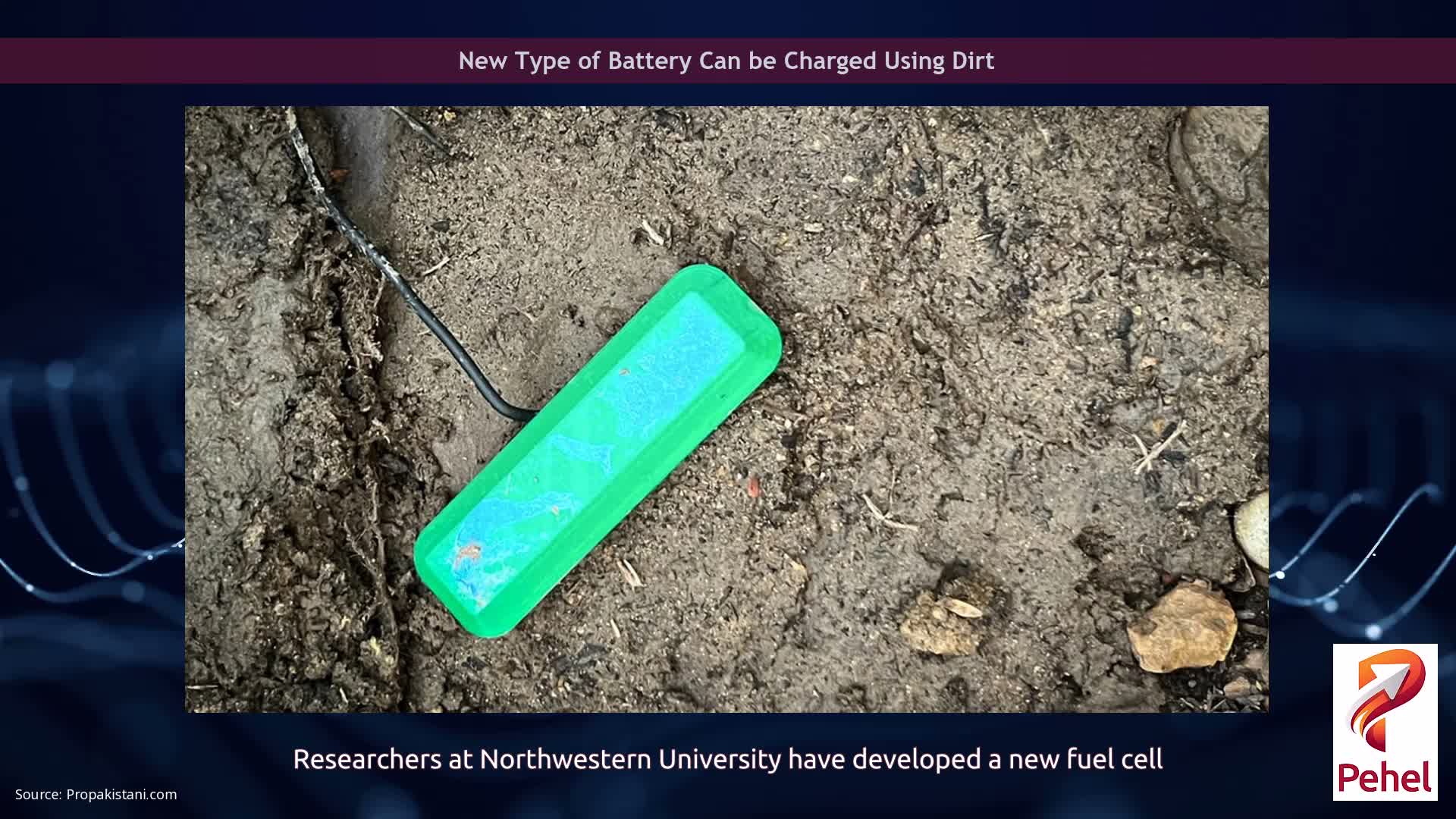 New Type of Battery Can be Charged Using Dirt