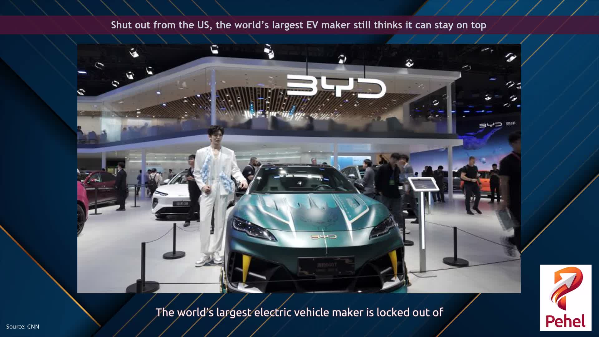 Shut out from the US, the world’s largest EV maker still thinks it can stay on top