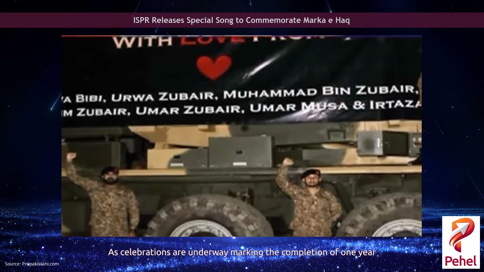 ISPR Releases Special Song to Commemorate Marka e Haq