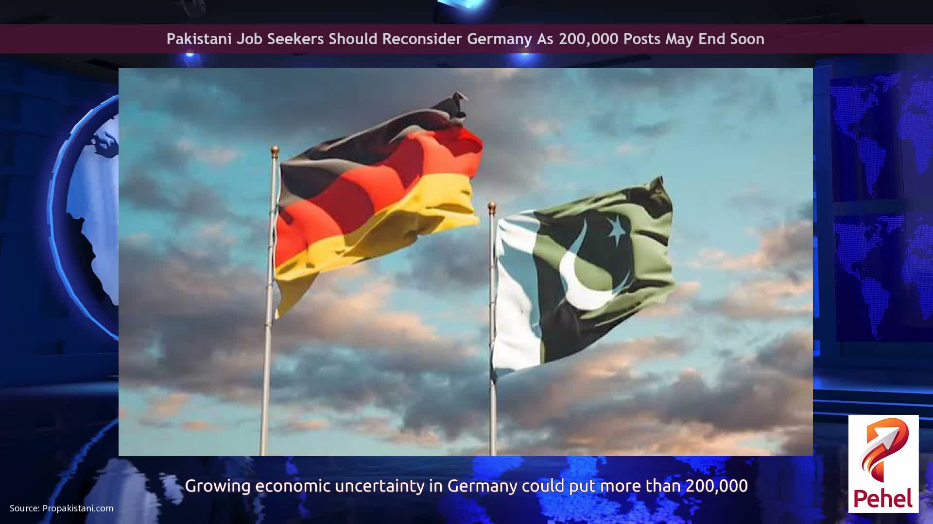 Pakistani Job Seekers Should Reconsider Germany As 200,000 Posts May End Soon