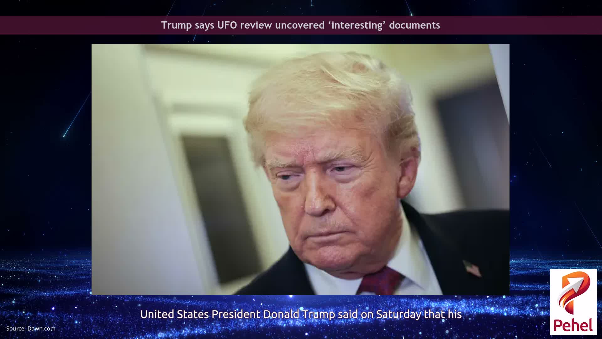 Trump says UFO review uncovered ‘interesting’ documents
