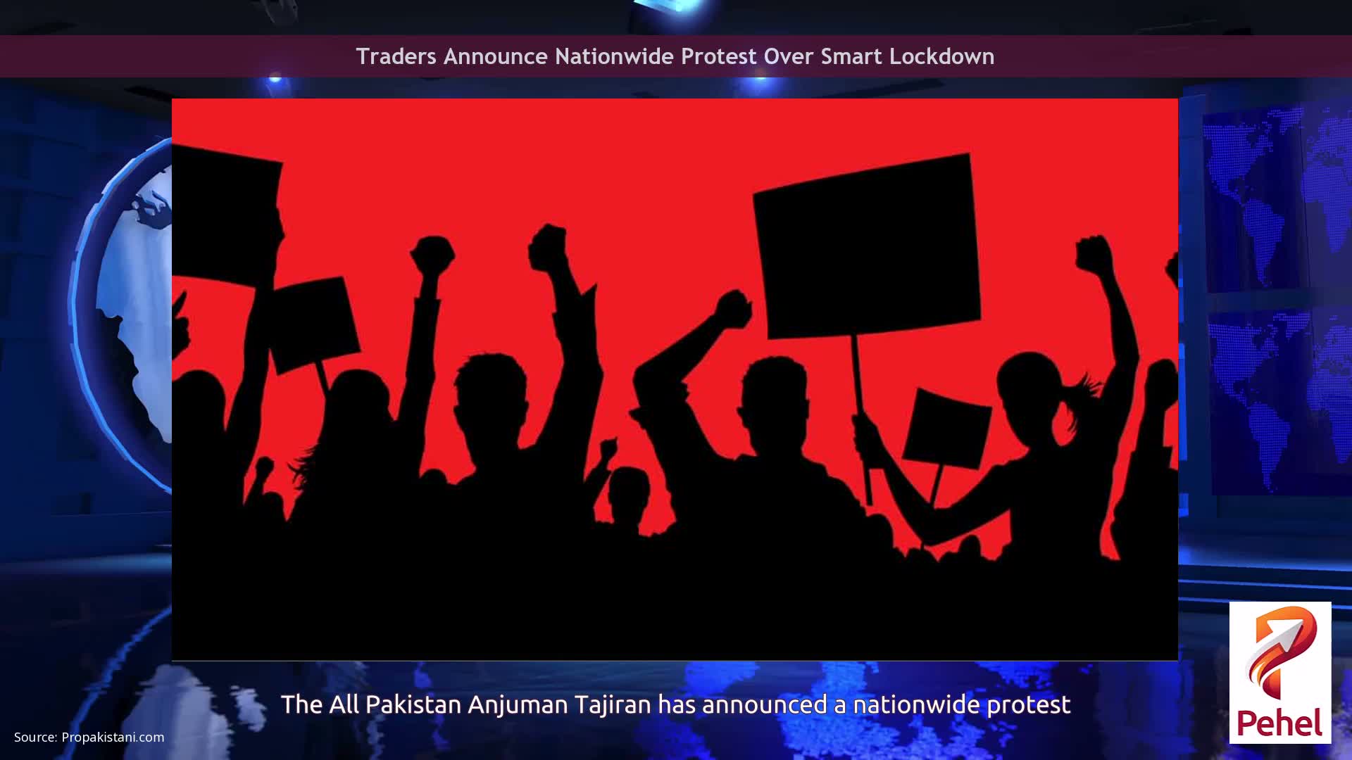 Traders Announce Nationwide Protest Over Smart Lockdown