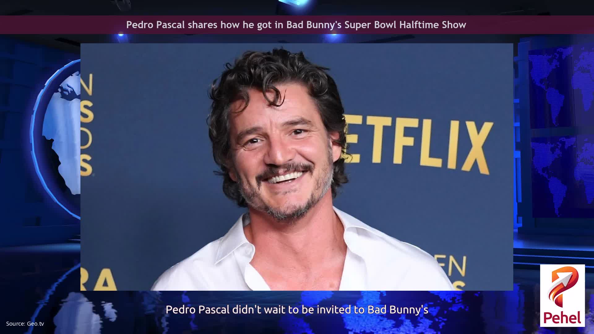 Pedro Pascal shares how he got in Bad Bunny's Super Bowl Halftime Show