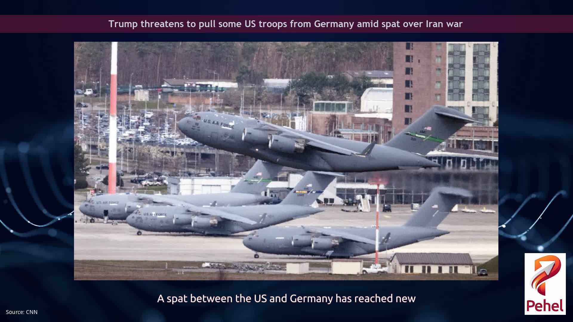 Trump threatens to pull some US troops from Germany amid spat over Iran war