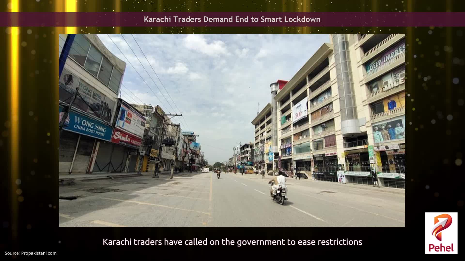Karachi Traders Demand End to Smart Lockdown