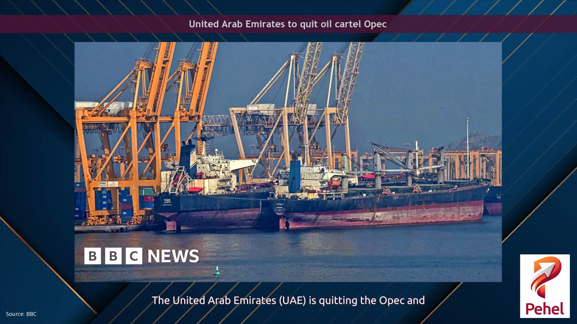 United Arab Emirates to quit oil cartel Opec