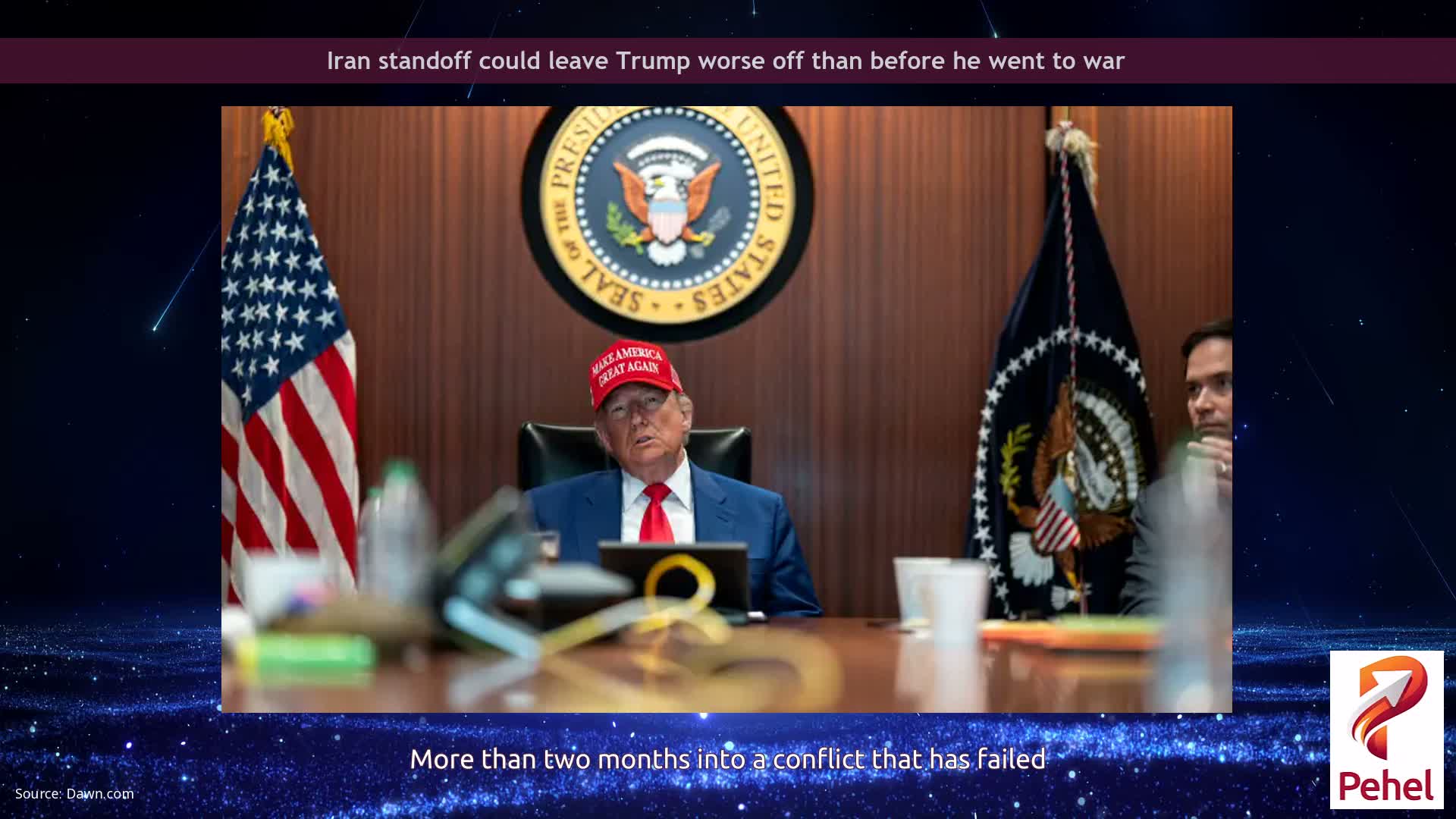 Iran standoff could leave Trump worse off than before he went to war