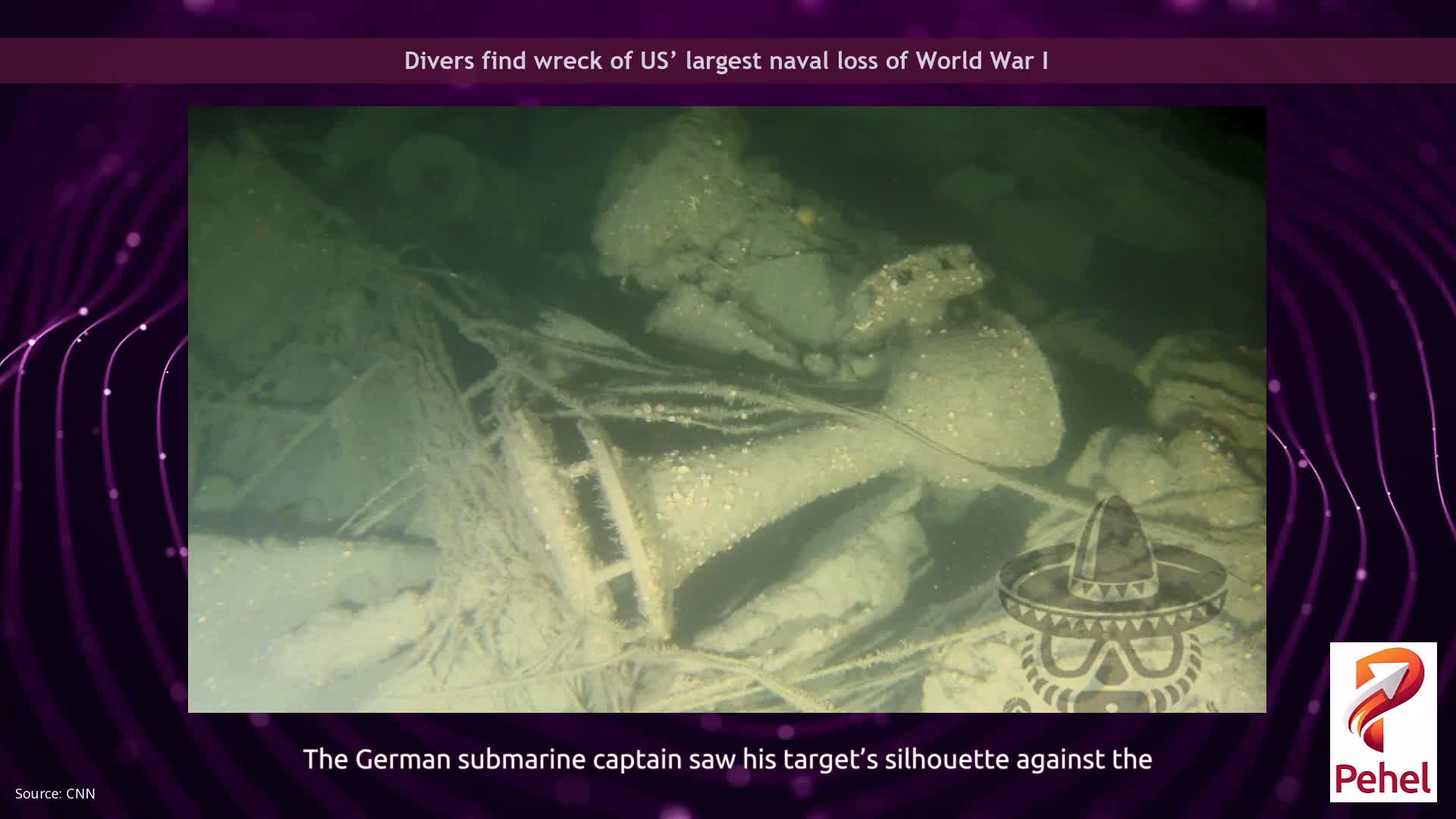 Divers find wreck of US’ largest naval loss of World War I