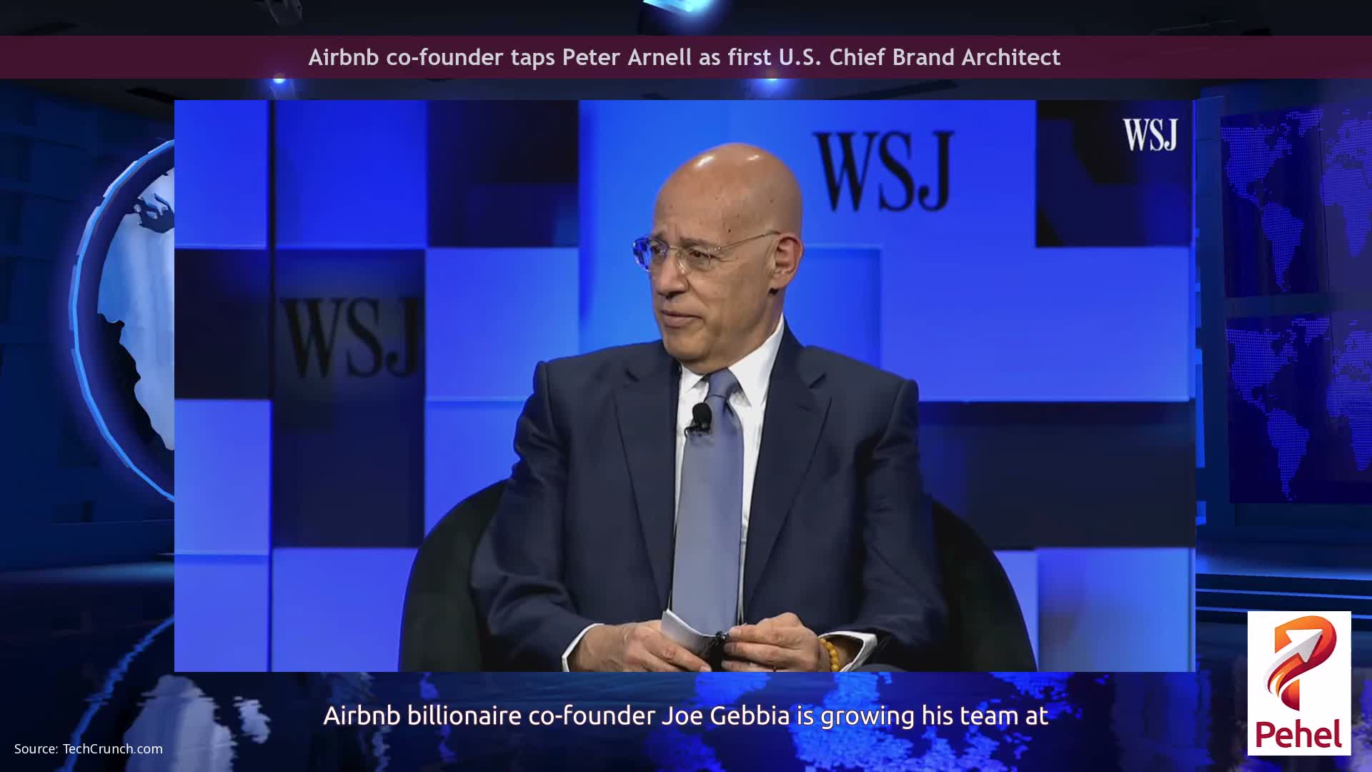 Airbnb co-founder taps Peter Arnell as first U.S. Chief Brand Architect