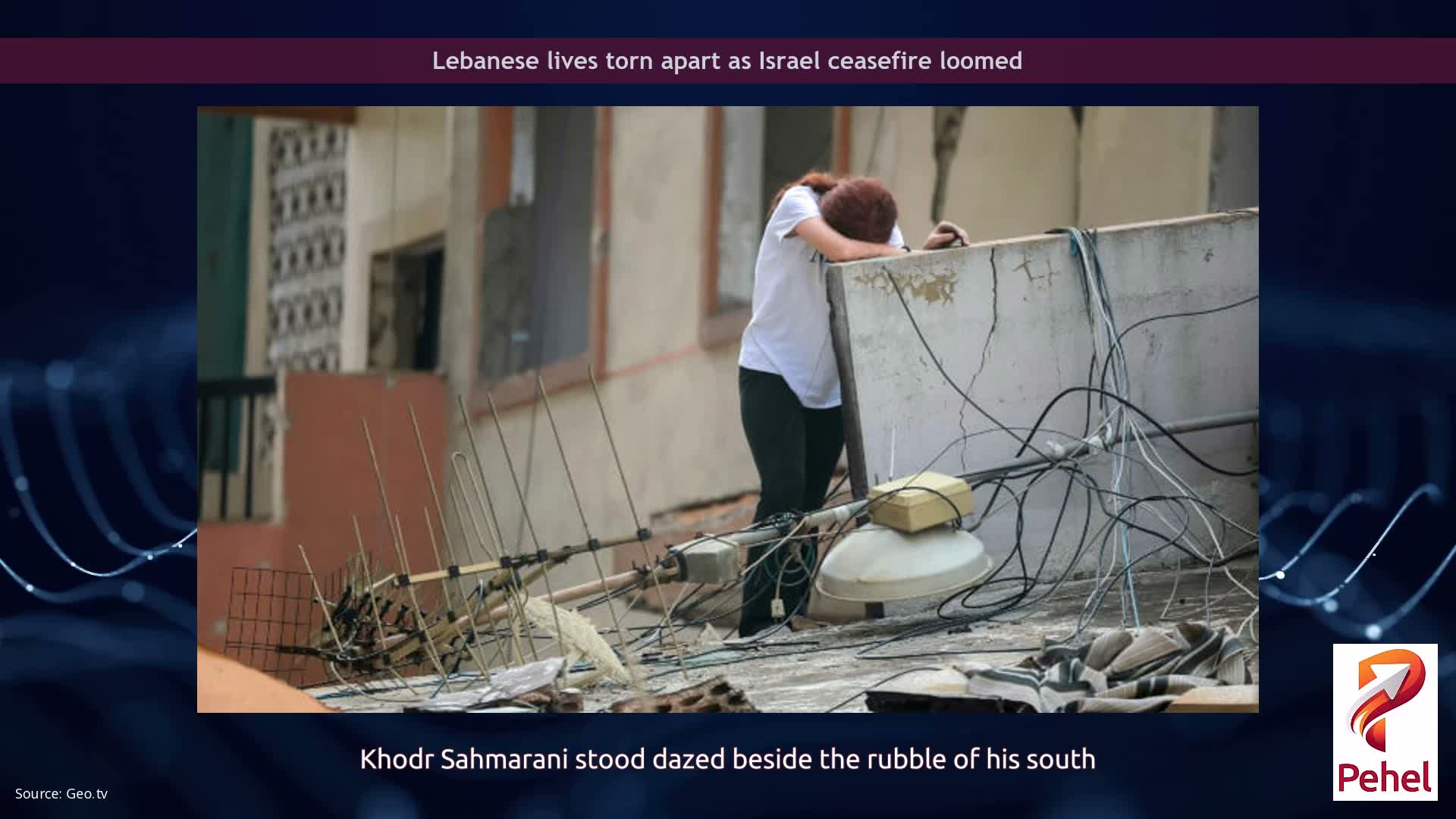 Lebanese lives torn apart as Israel ceasefire loomed