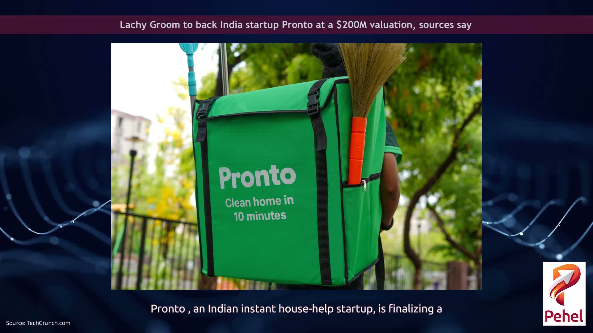 Lachy Groom to back India startup Pronto at a $200M valuation, sources say