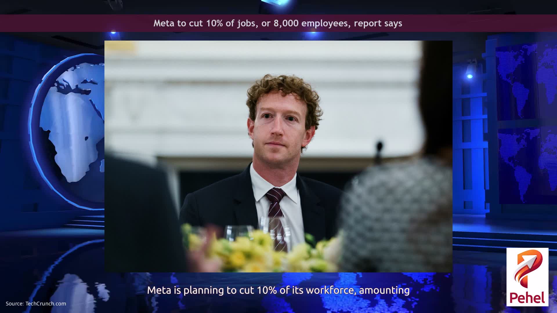 Meta to cut 10% of jobs, or 8,000 employees, report says