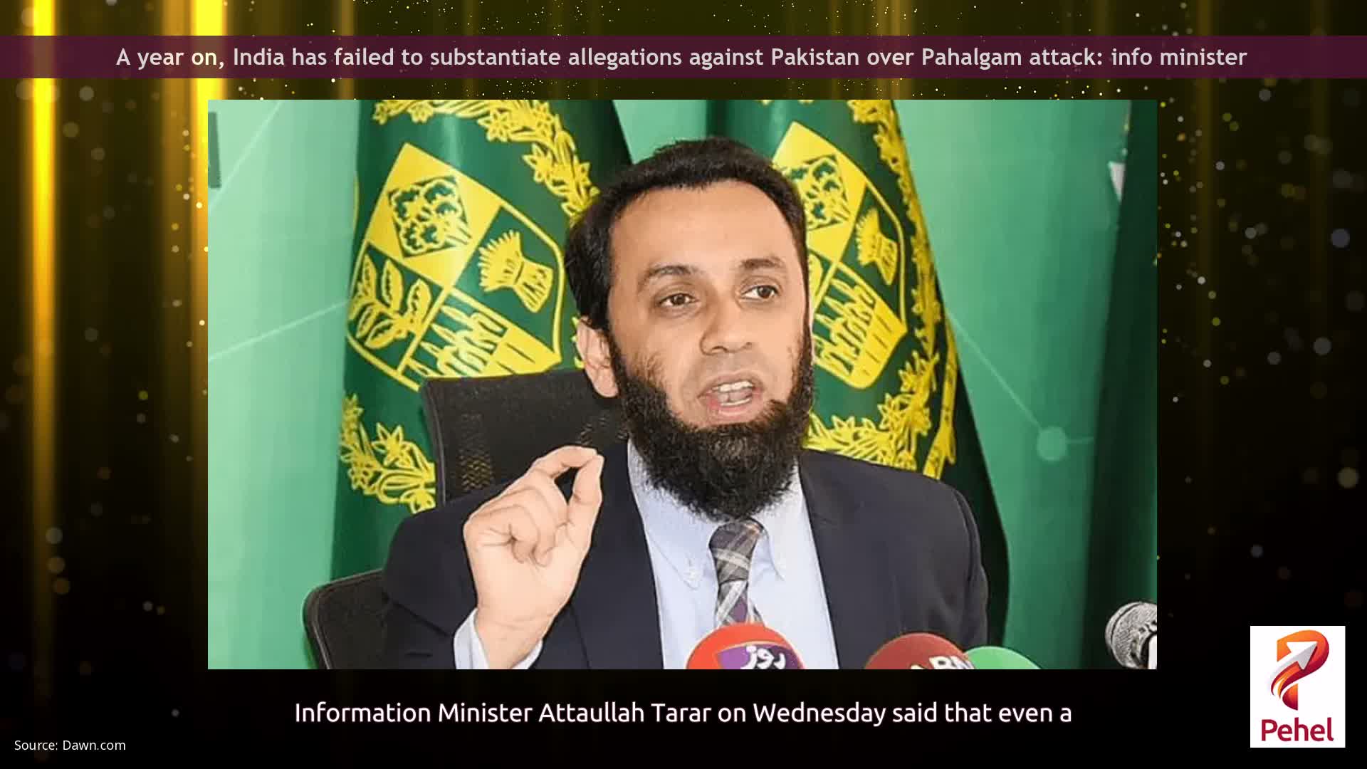 A year on, India has failed to substantiate allegations against Pakistan over Pahalgam attack: info minister