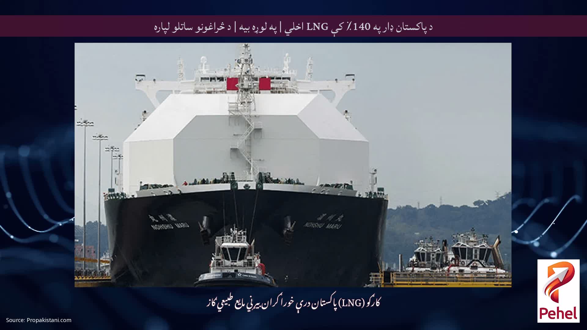 د پاکستان ډار په 140٪ کې LNG اخلي | په لوړه بیه | د څراغونو ساتلو لپاره
