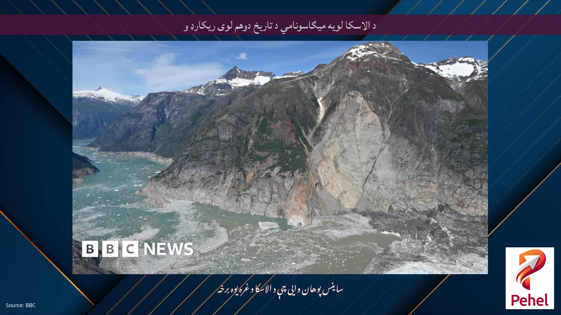 د الاسکا لویه میګاسونامي د تاریخ دوهم لوی ریکارډ و