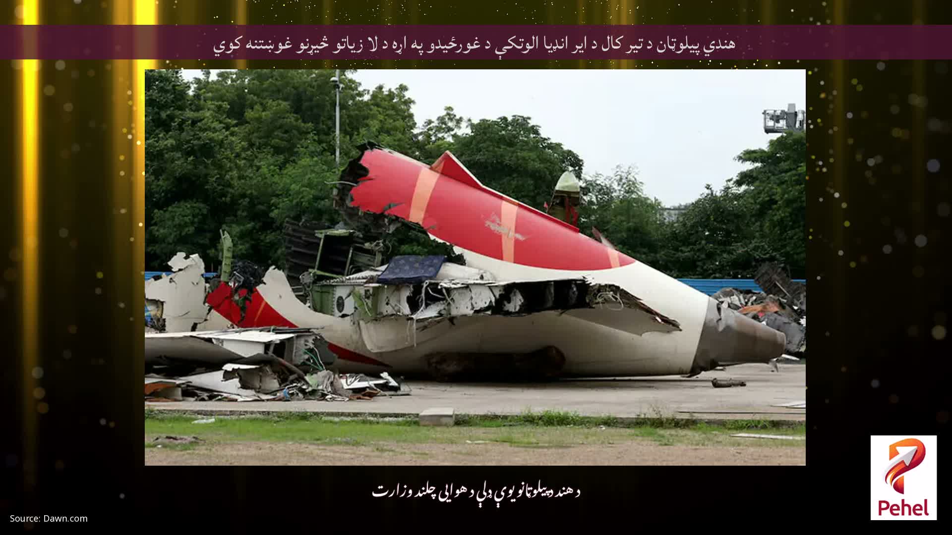 هندي پیلوټان ​​د تیر کال د ایر انډیا الوتکې د غورځیدو په اړه د لا زیاتو څیړنو غوښتنه کوي