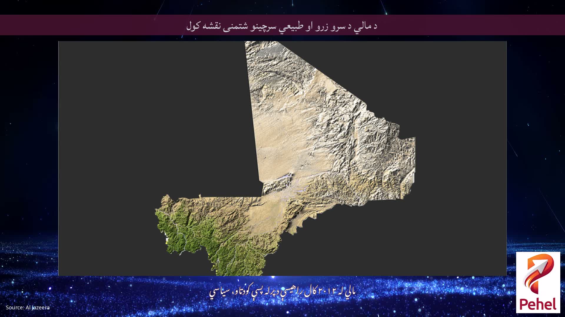 د مالي د سرو زرو او طبیعي سرچینو شتمنۍ نقشه کول