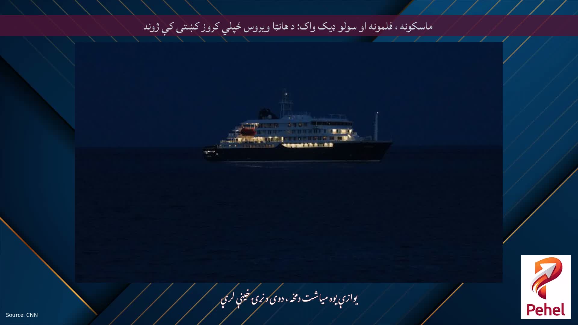 ماسکونه ، فلمونه او سولو ډیک واک: د هانټا ویروس ځپلي کروز کښتۍ کې ژوند