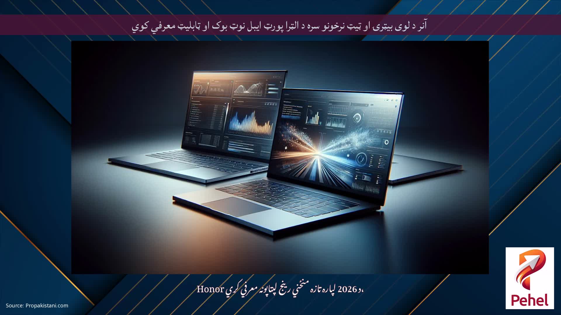 آنر د لوی بیټرۍ او ټیټ نرخونو سره د الټرا پورټ ایبل نوټ بوک او ټابلیټ معرفي کوي