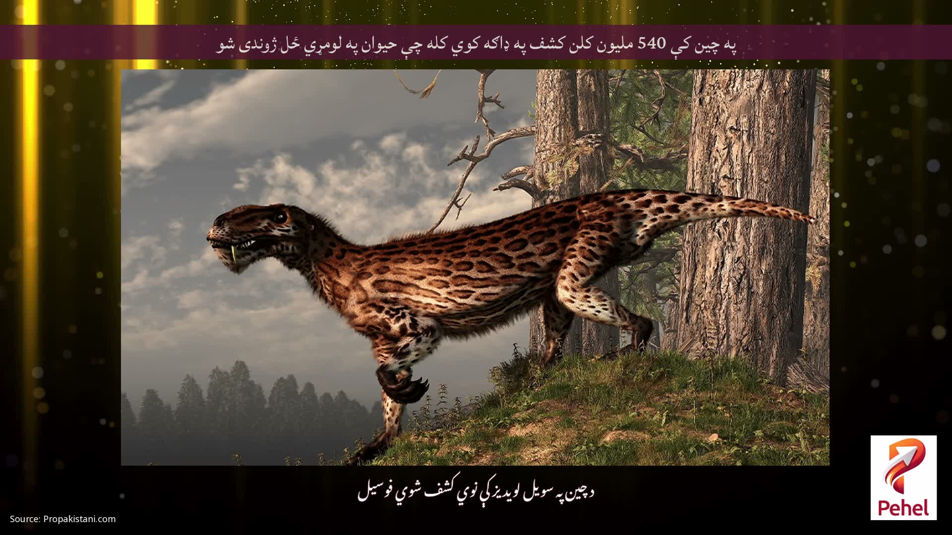 په چین کې 540 ملیون کلن کشف په ډاګه کوي کله چې حیوان په لومړي ځل ژوندی شو