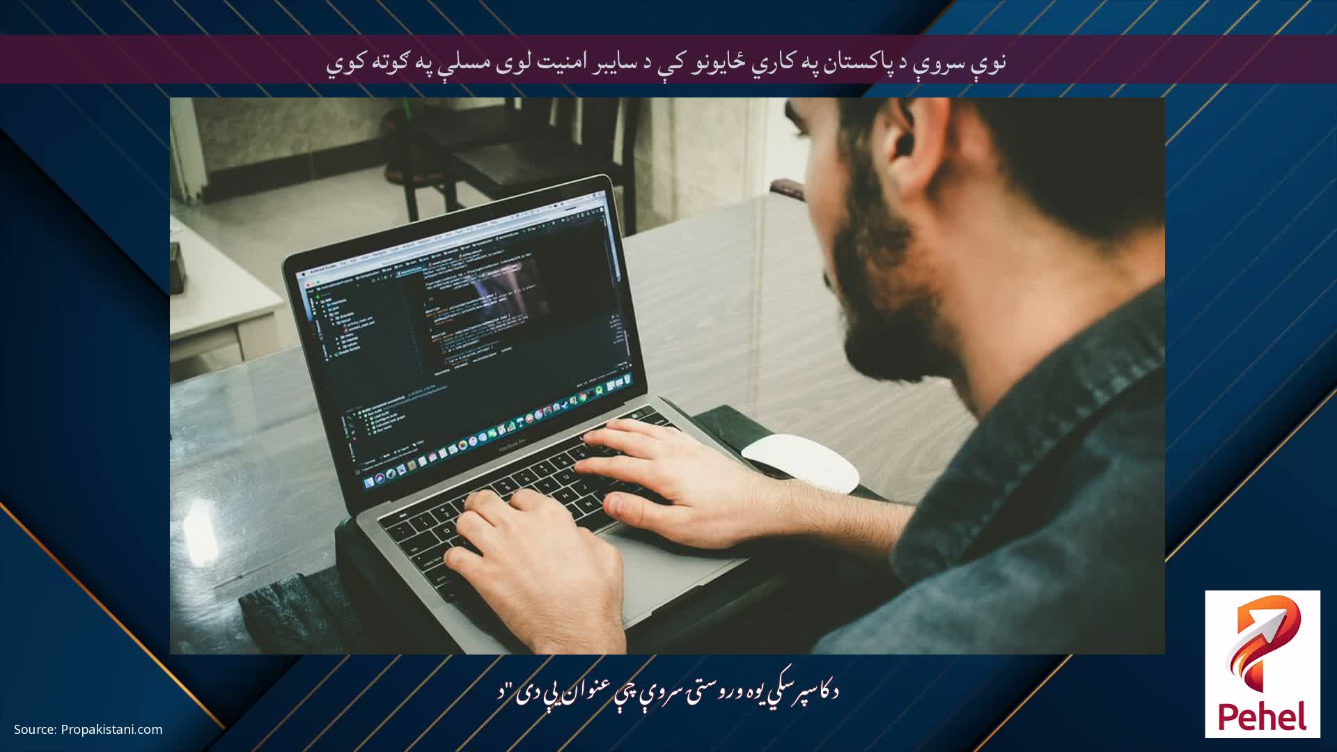 نوې سروې د پاکستان په کاري ځایونو کې د سایبر امنیت لوی مسلې په ګوته کوي