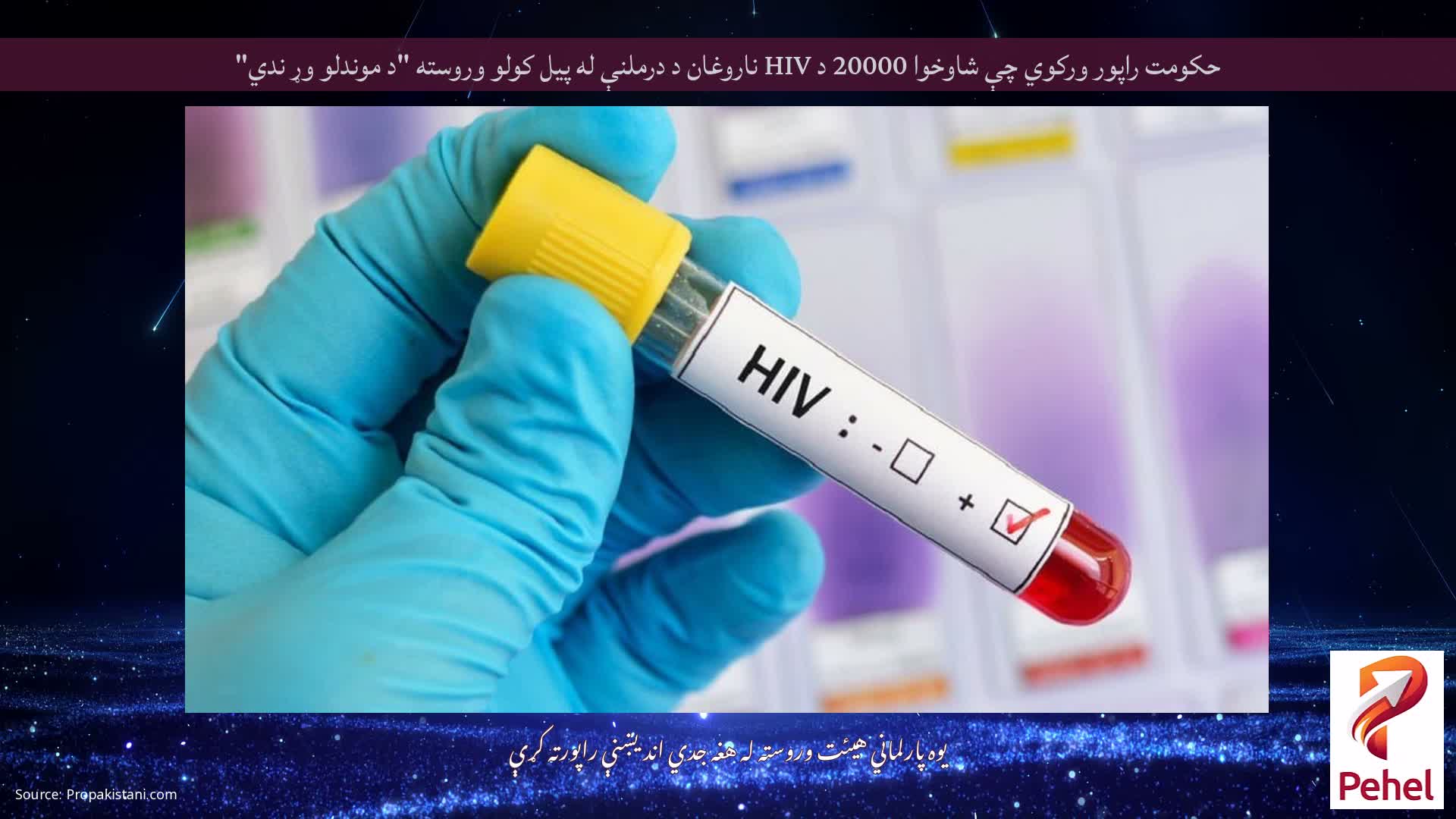 حکومت راپور ورکوي چې شاوخوا 20000 د HIV ناروغان د درملنې له پیل کولو وروسته "د موندلو وړ ندي"