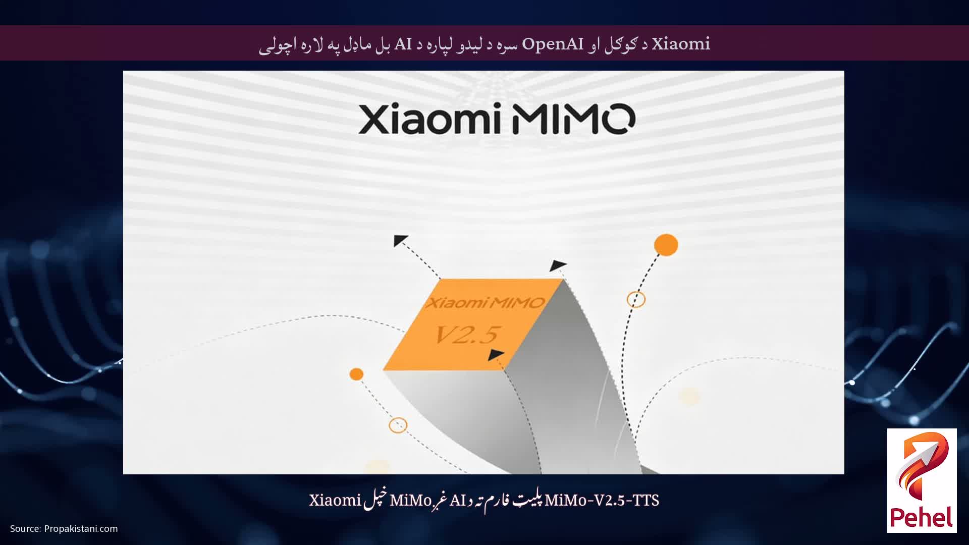 Xiaomi د ګوګل او OpenAI سره د لیدو لپاره د AI بل ماډل په لاره اچولی