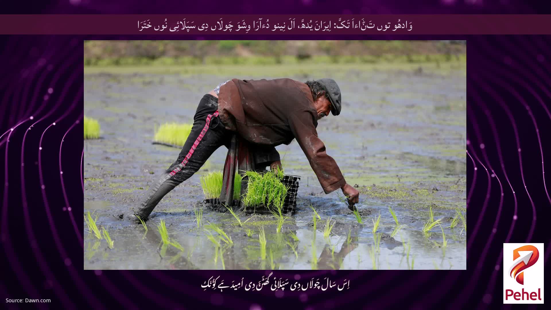 وَادھُو توں تَݨَاءاَ تَکَّ: اِیرَانَ یُدھَّ، اَلَ نِینو دُءآرَا وِشَوَ چَولَاں دِی سَپَلَائِی نُوں خَتَرَا