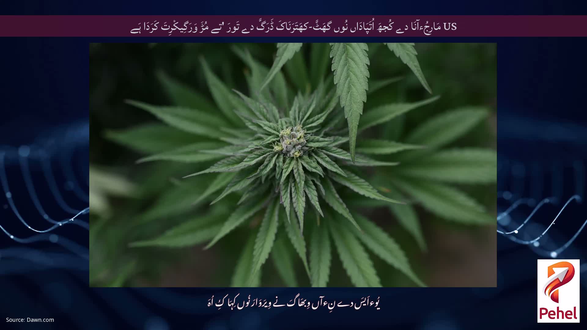 US مَارِجُءآنَا دے کُجھَ اُتَپَادَاں نُوں گھَٹَّ-کھَتَرَنَاکَ ڈَرَگَّ دے تَورَ 'تے مُڑَ وَرَگِیکْرِتَ کَرَدَا ہَے